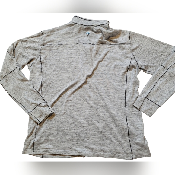 Kuhl Alloy Heathered Gray 1/4 Zip Pullover Size XXL - Picture 2 of 10